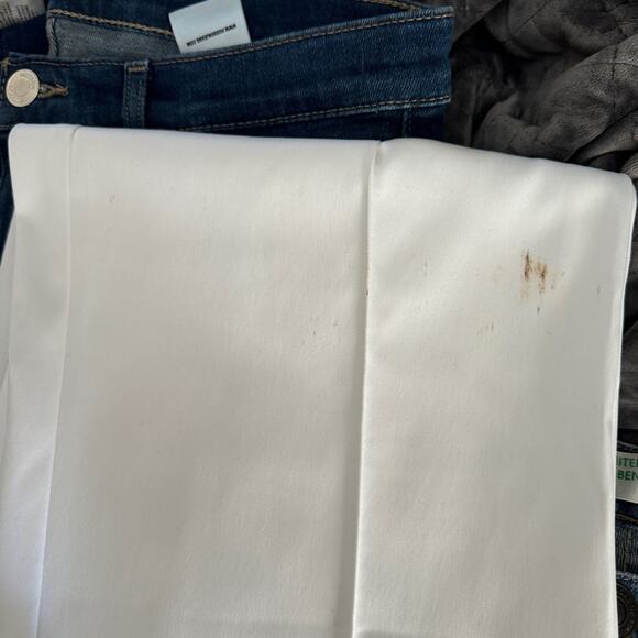 JS Collections white wide leg pants - Picture 4 of 6